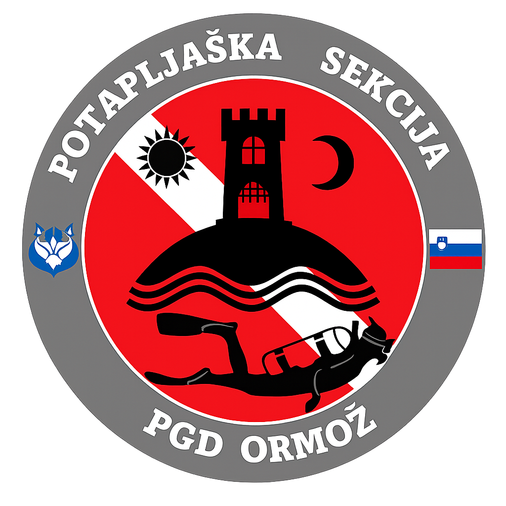 Logo Potapljaška sekcija PGD Ormož